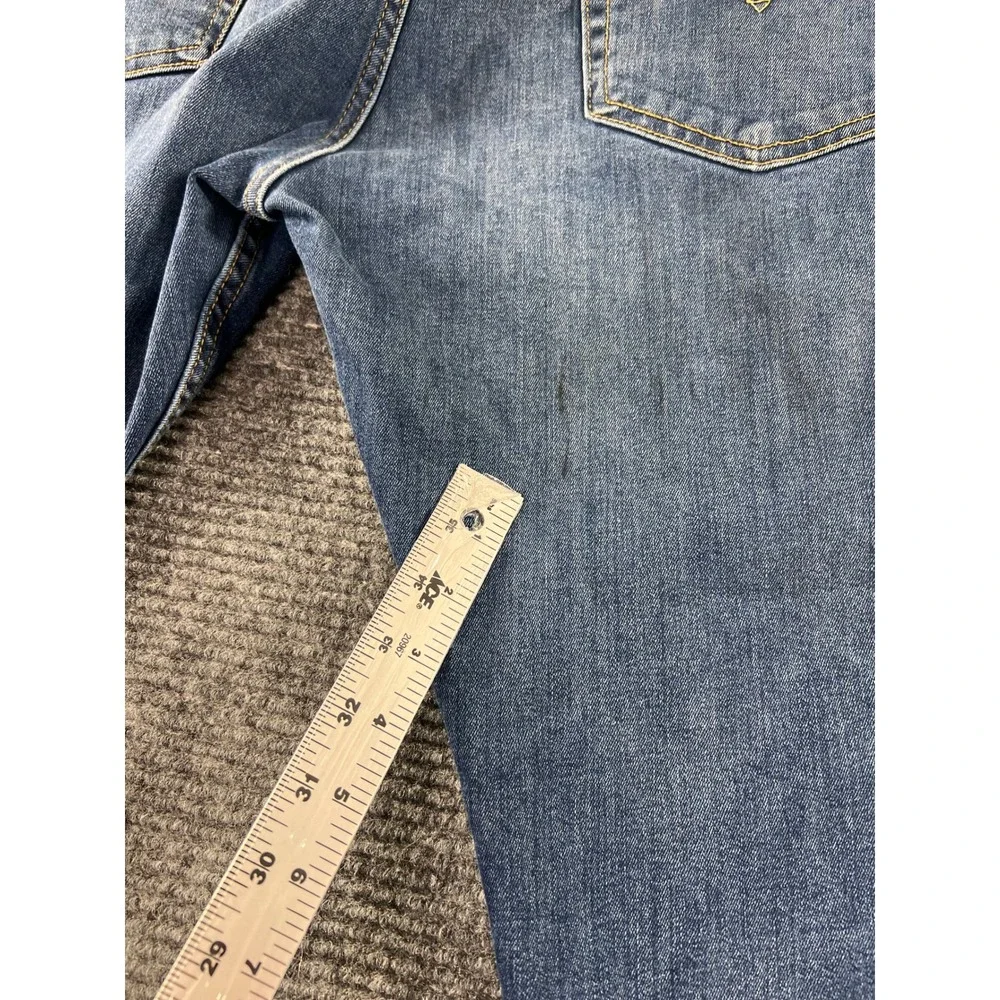 Levis 502 Regular Taper Jeans Mens 36x29 Blue Medium Wash Denim Pants